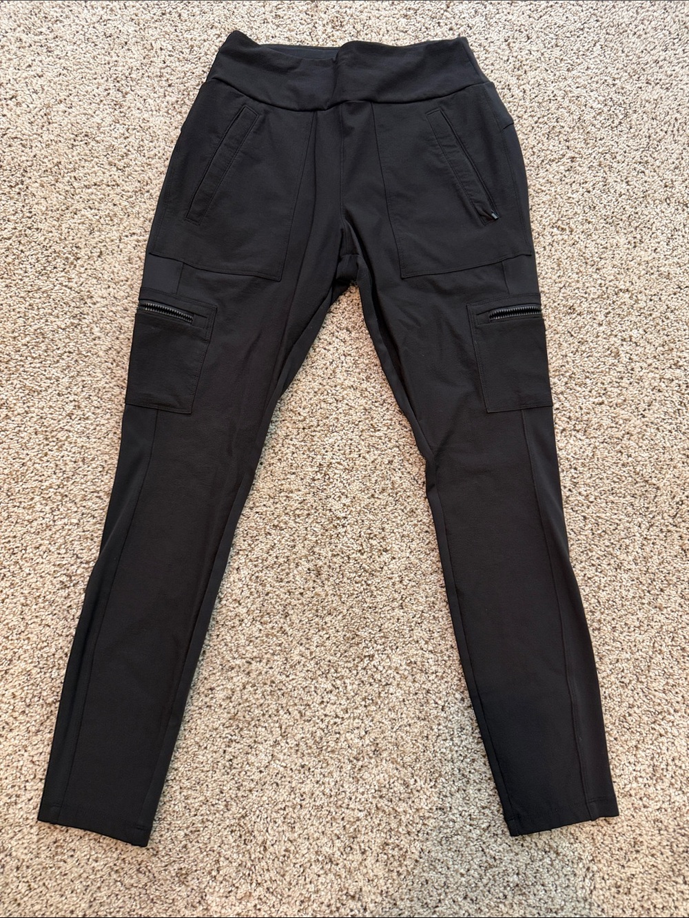 Athleta Black womans Cargo Jogger Pants